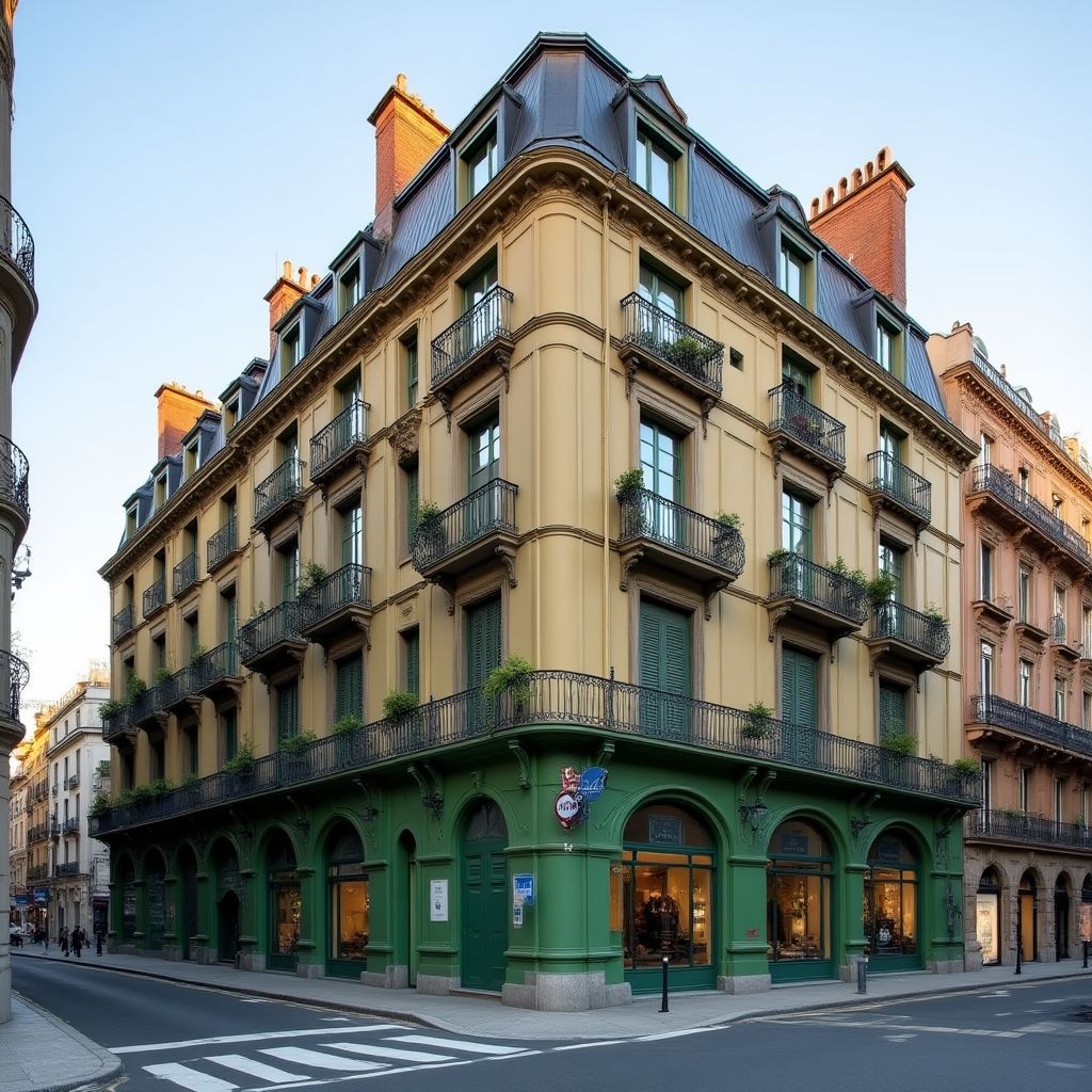 Antiguo edificio restaurado que ahora es nuestra oficina en Madrid