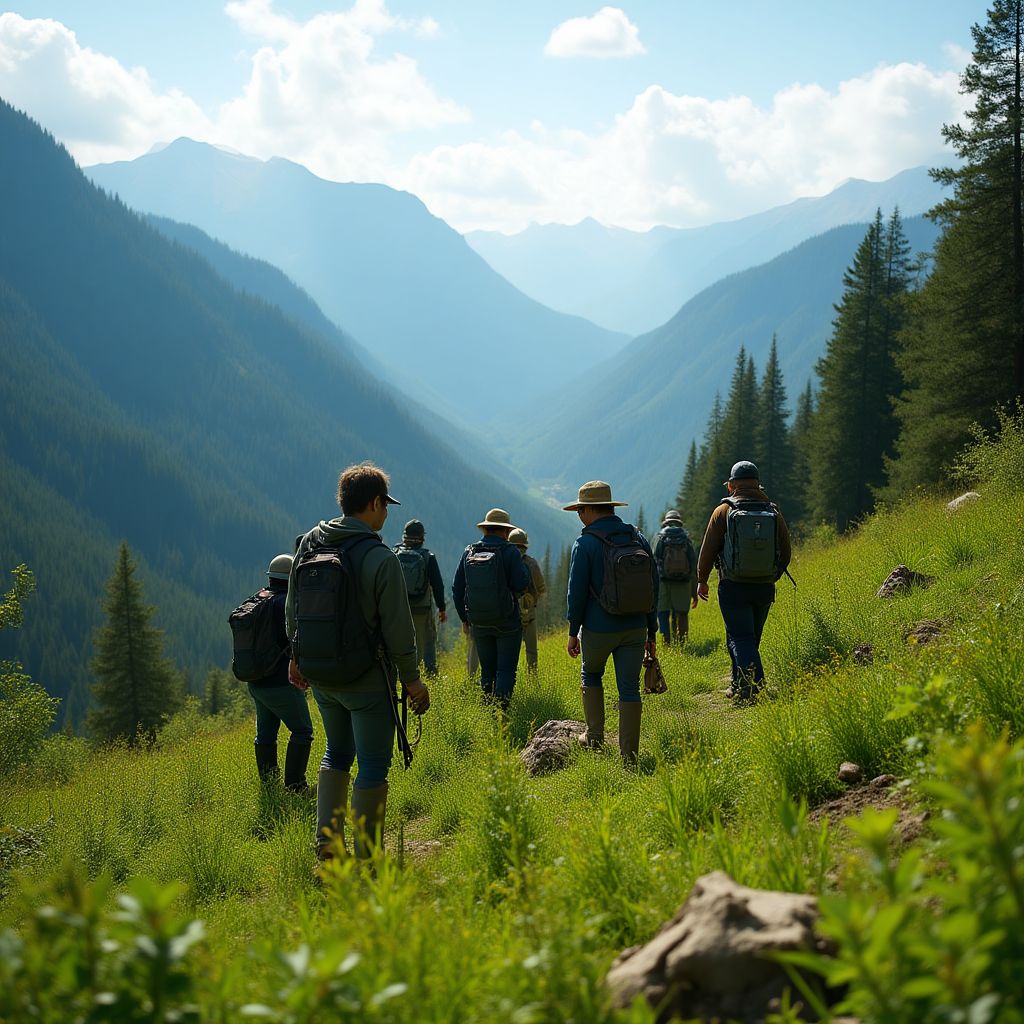 Proyecto de conservación con participación turística